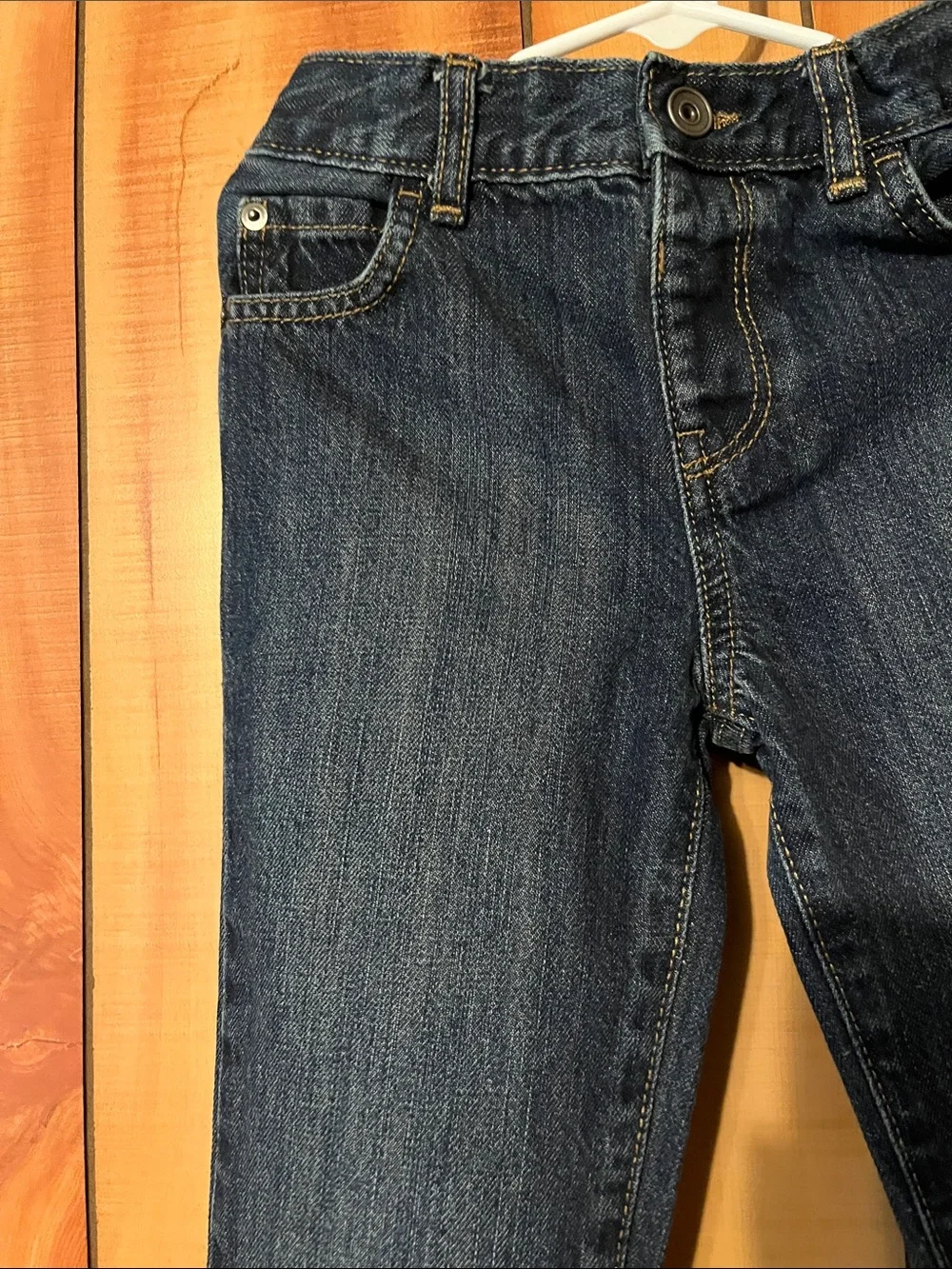 The Children's Place Dark Wash Straight-Leg Jeans